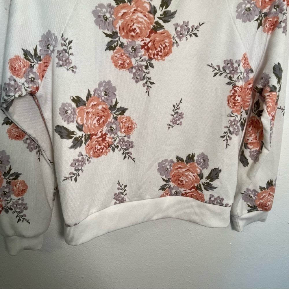 Alya Ginger Floral Crew Neck Sweatshirt - Picture 6 of 12